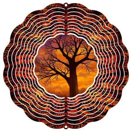 NEXT INNOVATIONS 8" Autumnal Wind Spinner 101407002-AUTUMNAL